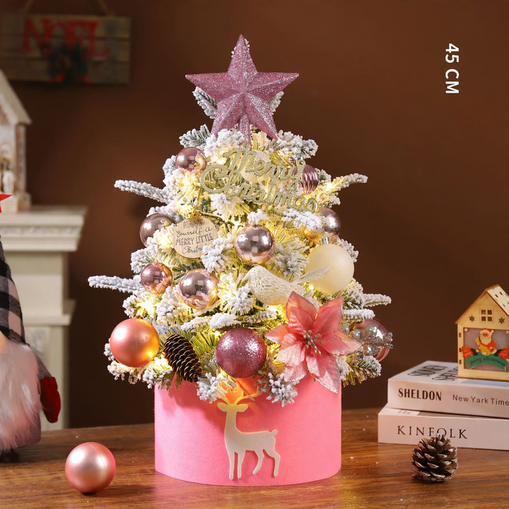 Mini Christmas tree for the table, 45-60 cm, flocked