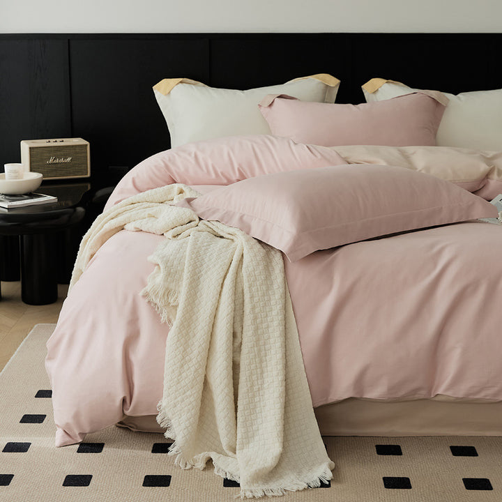 Cotton bedding set, 4-piece, winter edition
