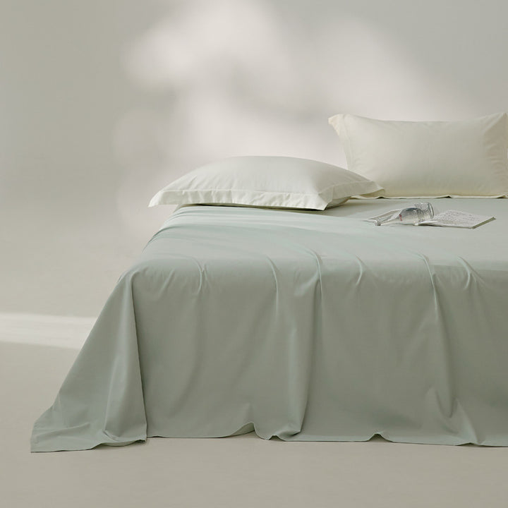 Cotton bed sheet, 100s long staple, single