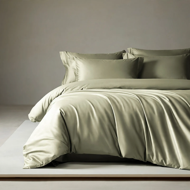 Egyptian Long Staple Cotton Bedding Set, 4-Piece