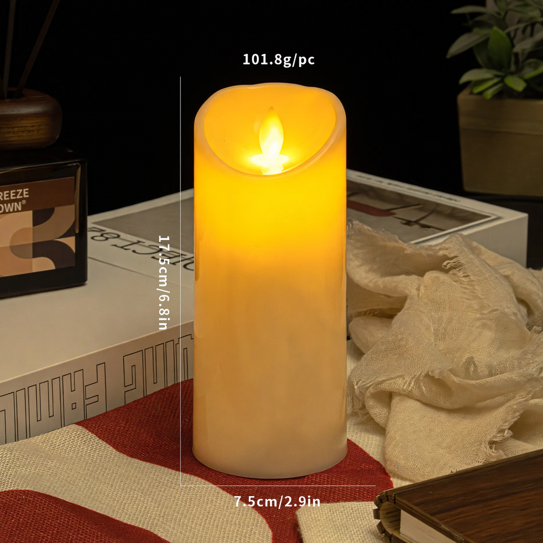 LED Real Wax Look Candles with Remote Control