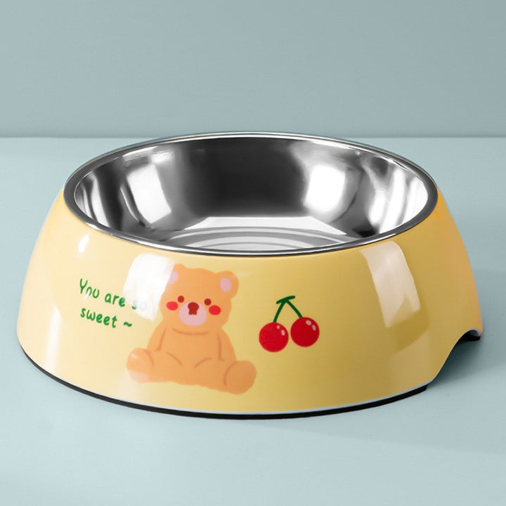 Slowly-Food Bowl made of Melamine for Dogs