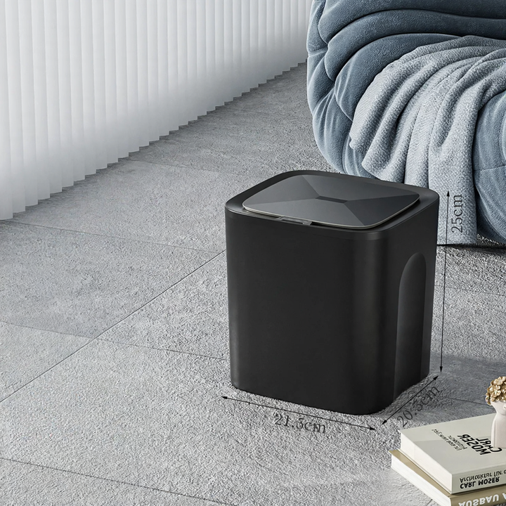 Intelligent Sensor Trash Can, 14–16 L, USB Charging