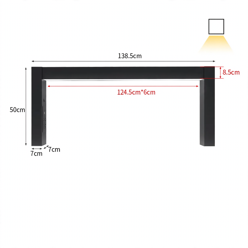 Professional reading lamp for desks