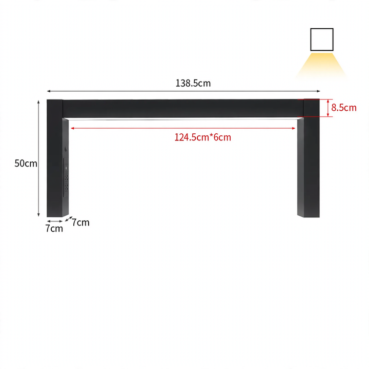 Professional reading lamp for desks