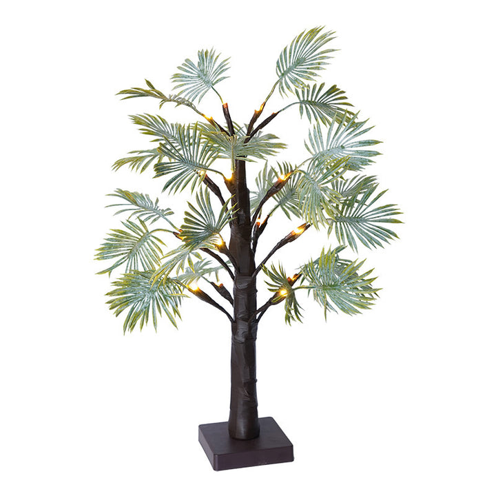LED tree light with leaf design, 55 cm