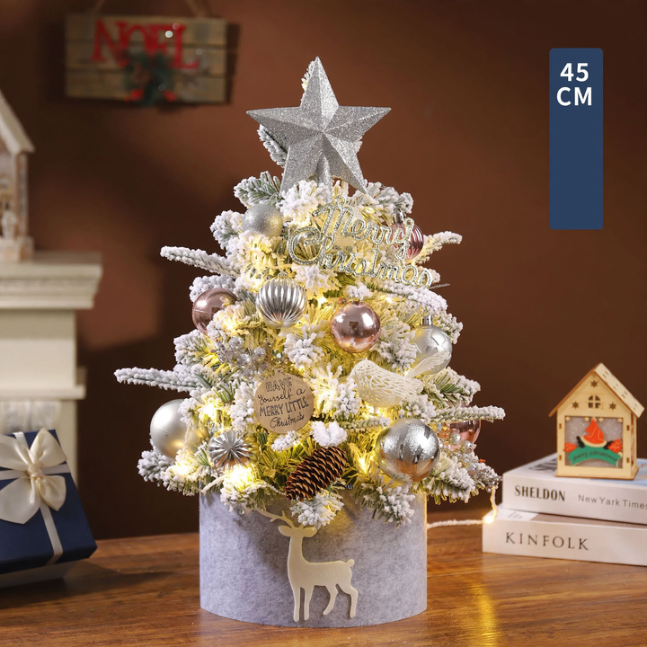 Mini Christmas tree for the table, 45-60 cm, flocked