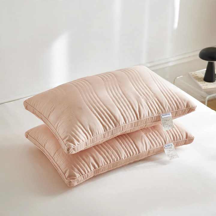 Flat pillow, 48×74 cm, natural silk