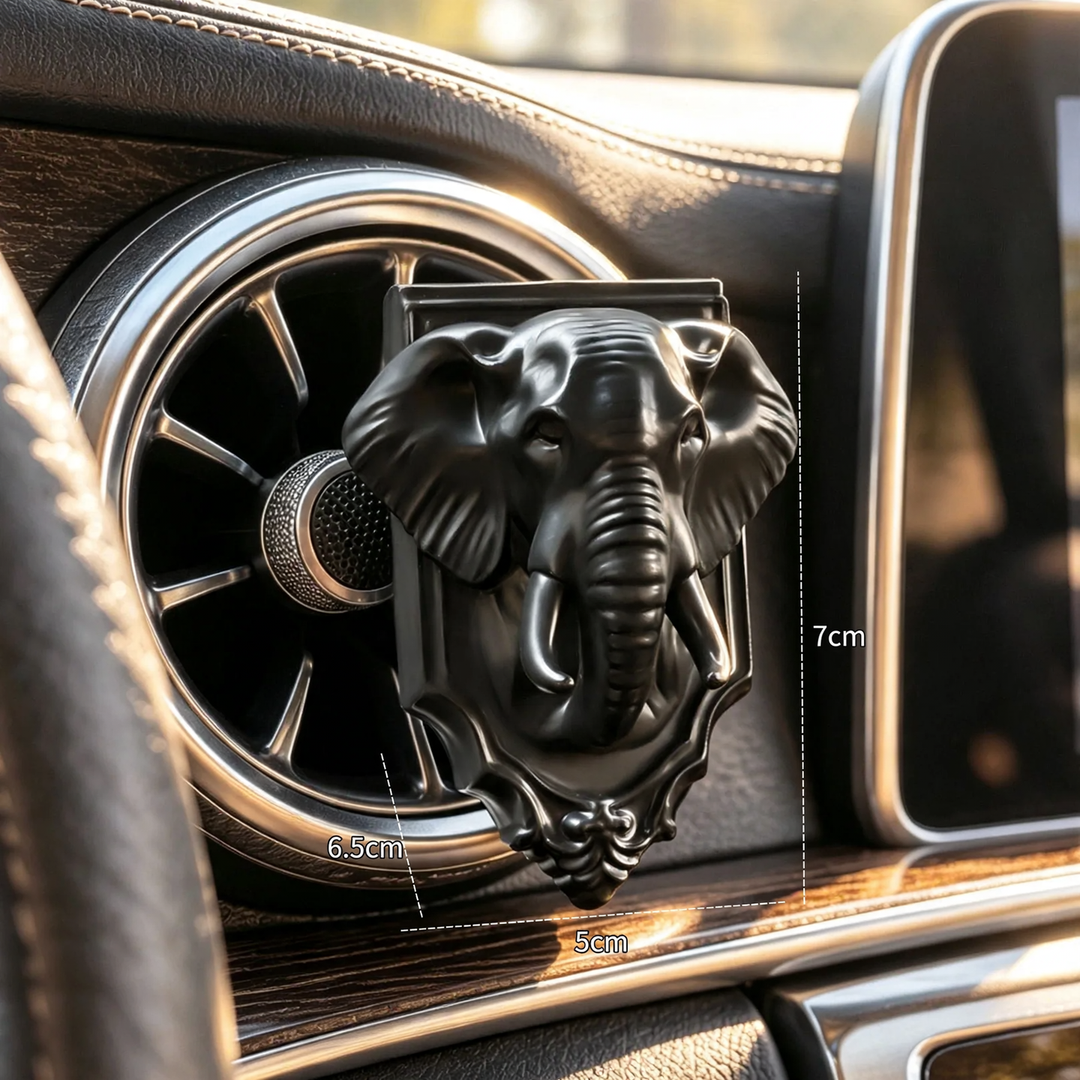 Tier figure scent hanging for car ventilation, relief design