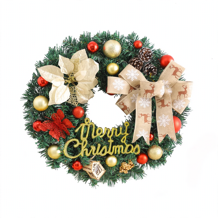 Christmas wreath made of PVC, various sizes