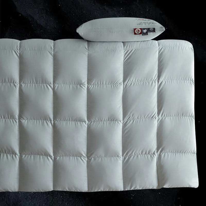 Goose down duvet, winter duvet, pure cotton, 5–6 kg