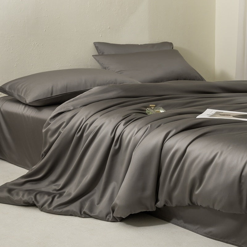 Lyocell-Cotton-Bedding-Set, silky soft, solid color
