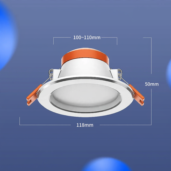 Recessed ceiling light LED, 75–90 mm