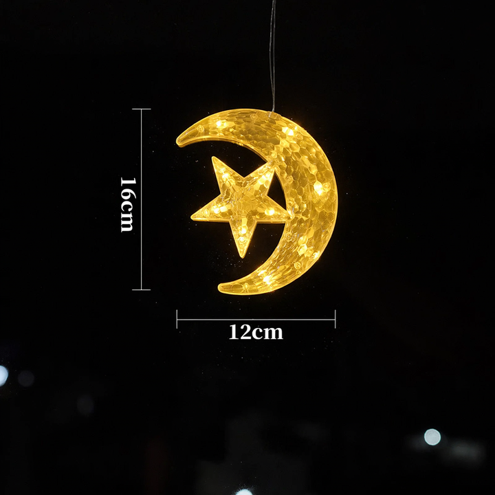LED Window Decoration Light with Suction Cup