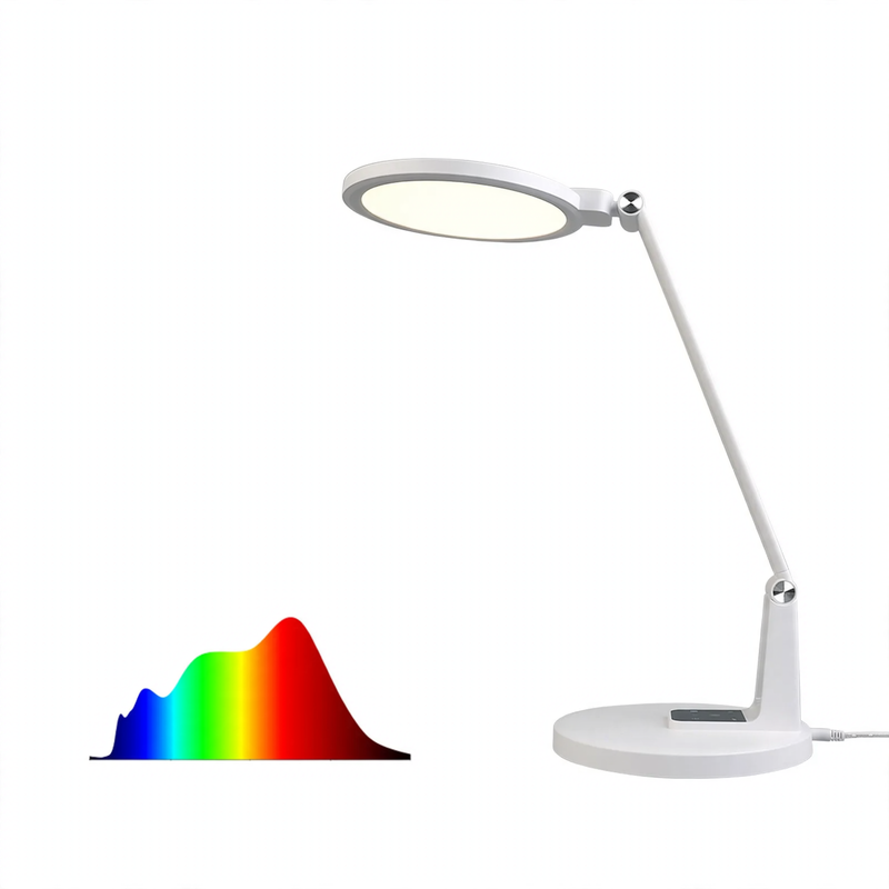 Full-spectrum floor lamp for eye-friendly learning