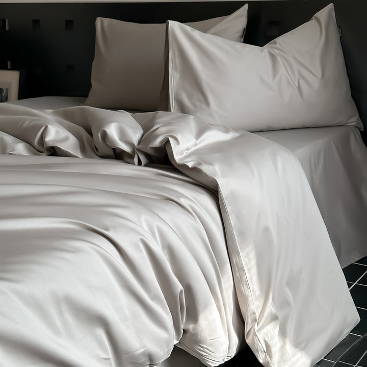Long staple cotton bedding set, 4-piece, velvet