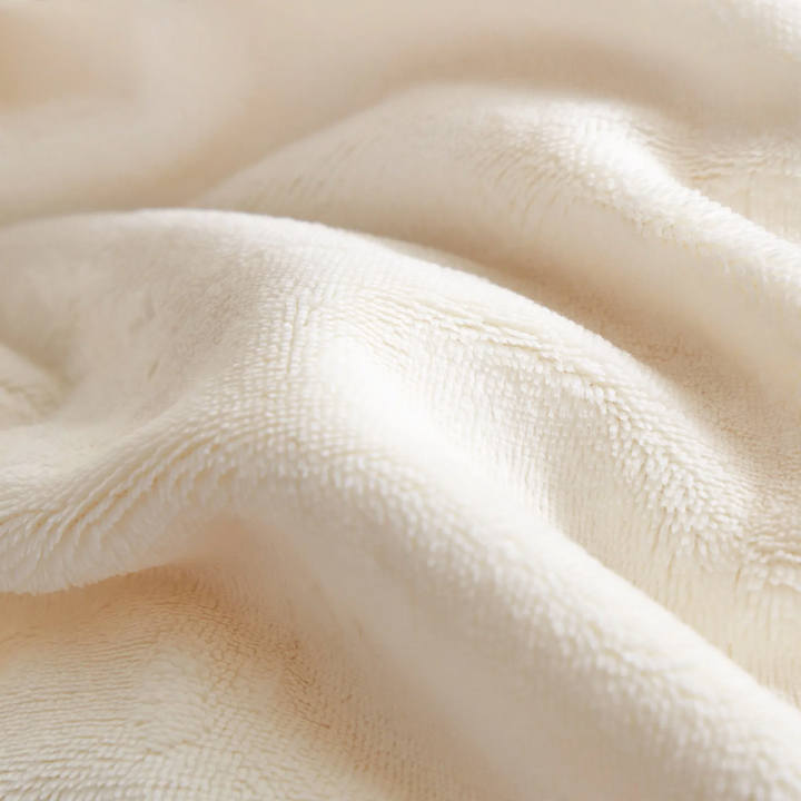 Milk fiber bedding set, 4-piece, floral pattern