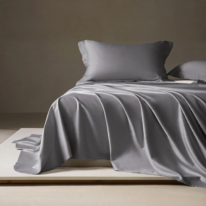 Egyptian long-staple cotton bed sheets