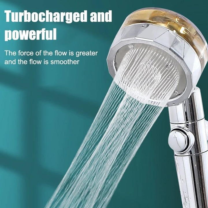 BowLift | Water Saving Flow 360° Rotating High-pressure Shower