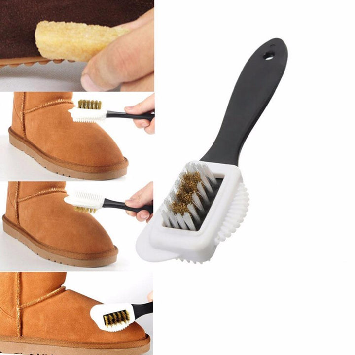 BowLift | 3 Side Cleaning Shoe Brush