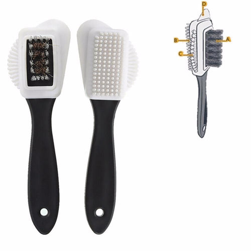 BowLift | 3 Side Cleaning Shoe Brush
