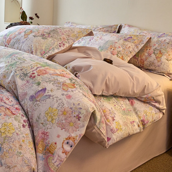 Cotton bedding set, 4-piece, Autumn/Winter