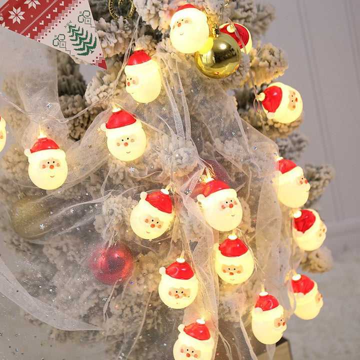 LED Christmas string lights, various designs
