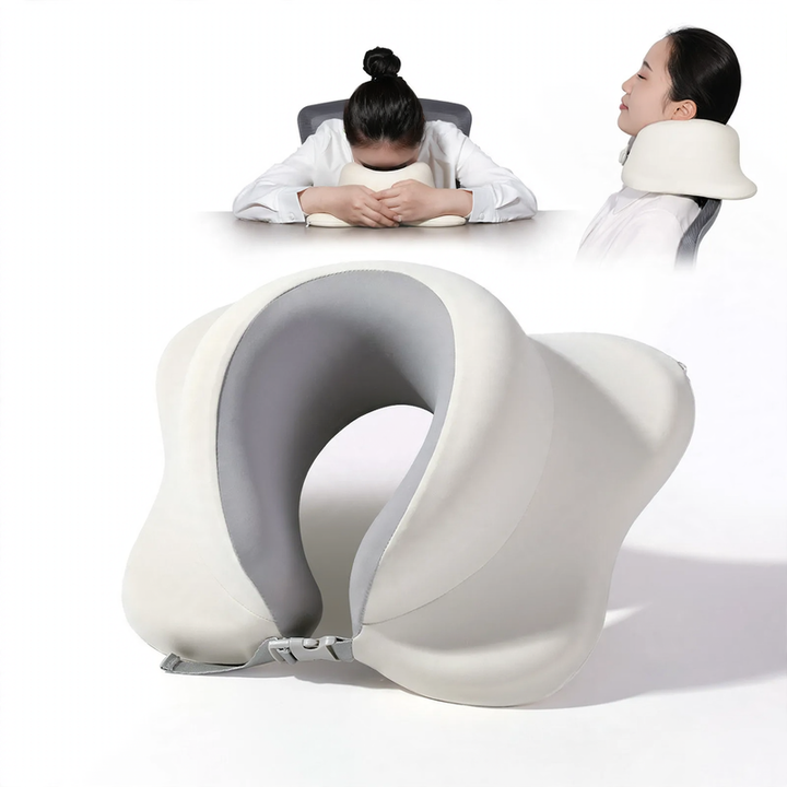Memory Foam Nap Pillow, U-Shape