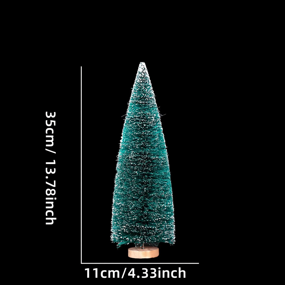 Mini Christmas tree made of sisal, various sizes