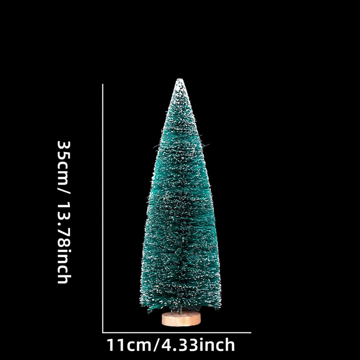 Mini Christmas tree made of sisal, various sizes