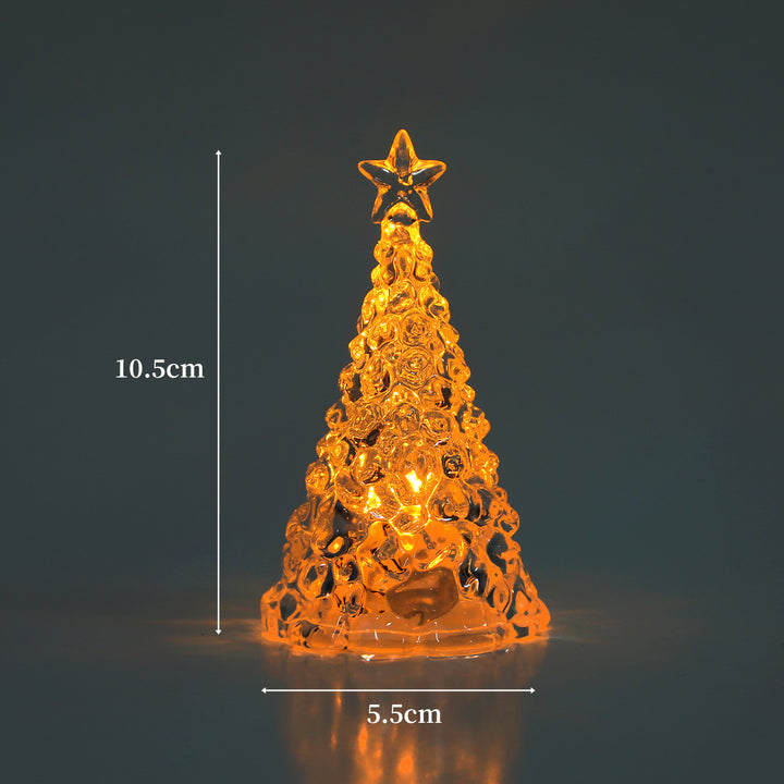 LED night light in star Christmas tree shape