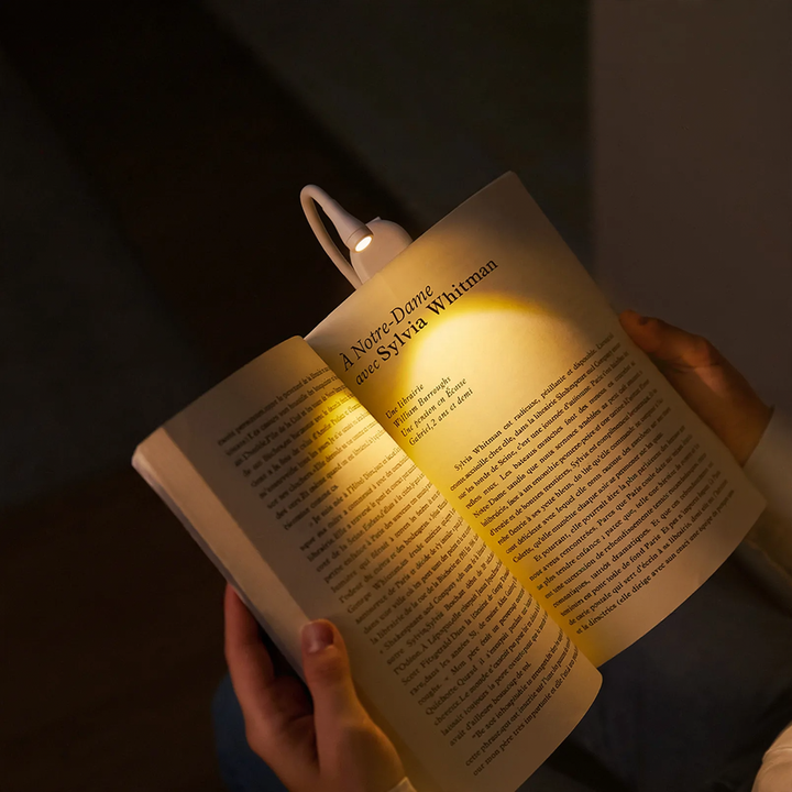 LED clamp light with USB charging and dimming function