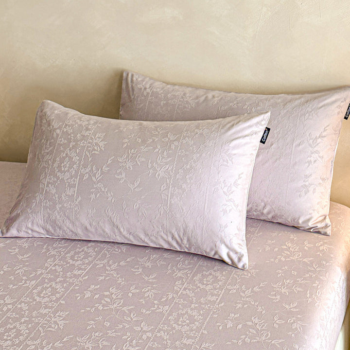 Cotton pillowcases with pattern, 48×74 cm, 1 pair