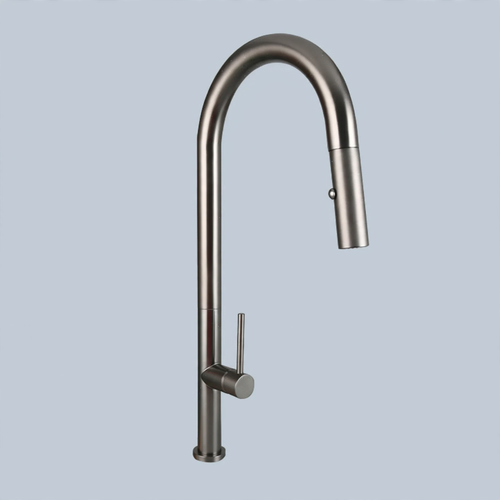 Stainless Steel Kitchen Faucet with Ceramic Valve