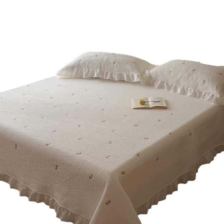 Cotton bed cover, 3-piece, Korean style