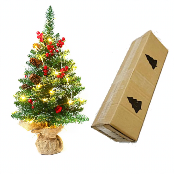 Mini Christmas tree with pine cones, 45/60 cm