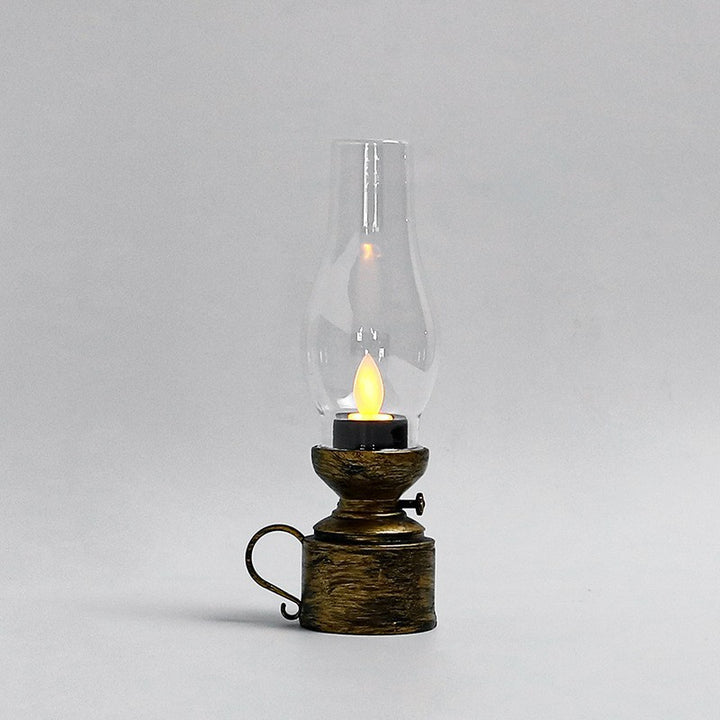 LED oil lantern in retro design