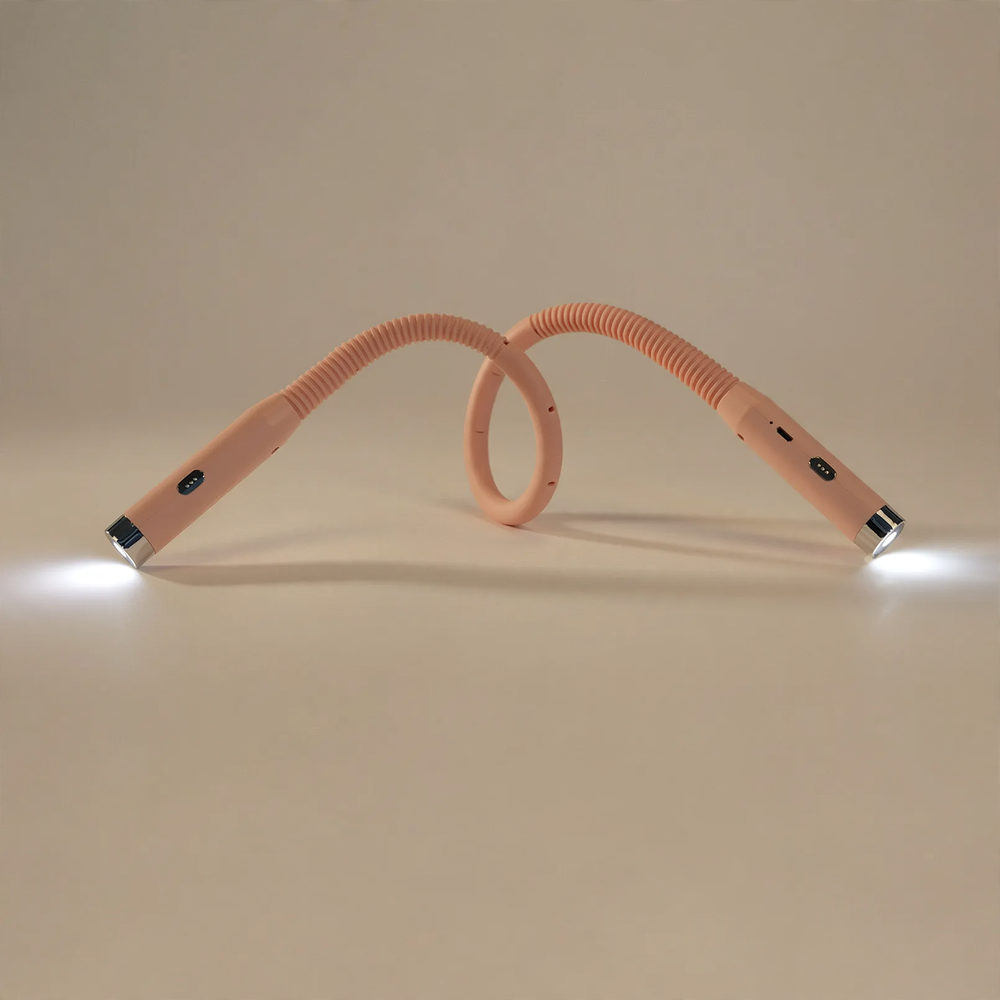 LED neck reading lamp, USB rechargeable