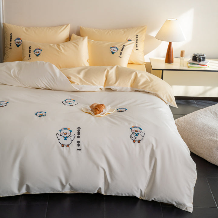 Cotton bedding set, 50S, cartoon pattern
