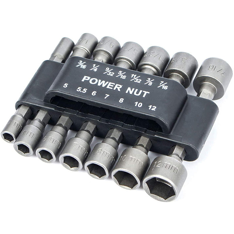 BowLift | 14 PCs Hexagonal Handle Power Nuts