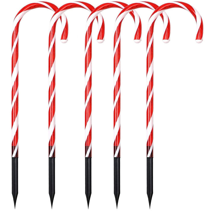 BowLift | Solar Candy Cane Christmas Decorations