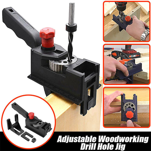 BowLift | Adjustable Woodworking Drill Hole Set