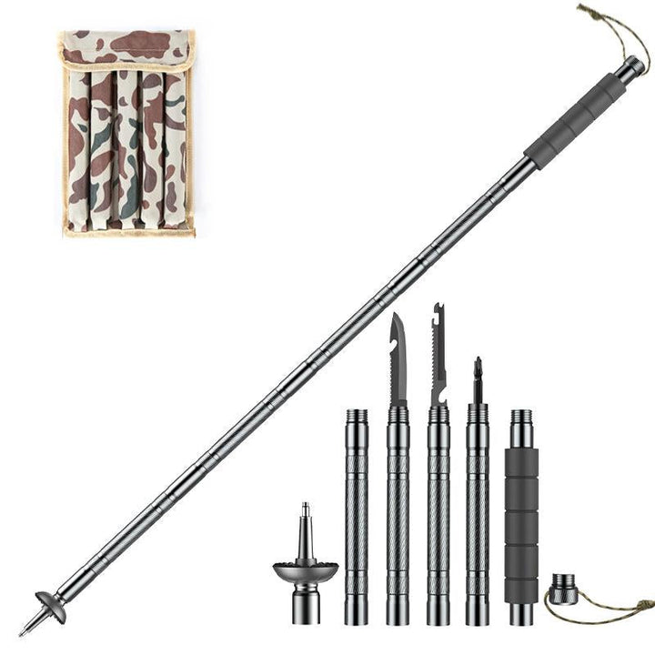 BowLift | Multifunctional collapsible hiking pole