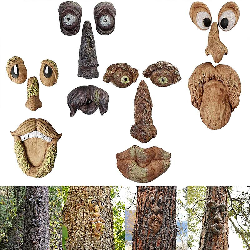 BowLift | Outdoor Tree Face Decoration