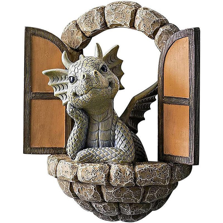 Cute Dragon Statue Ornament | Bowlift