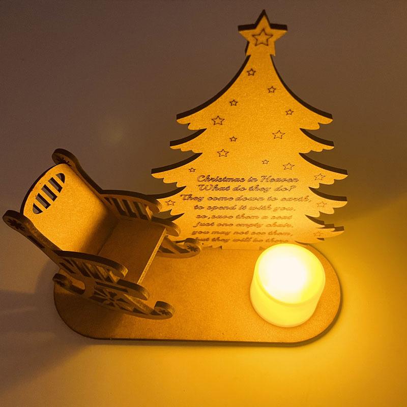 BowLift | Christmas Memorial Candles Ornament In Memory of Loved Ones