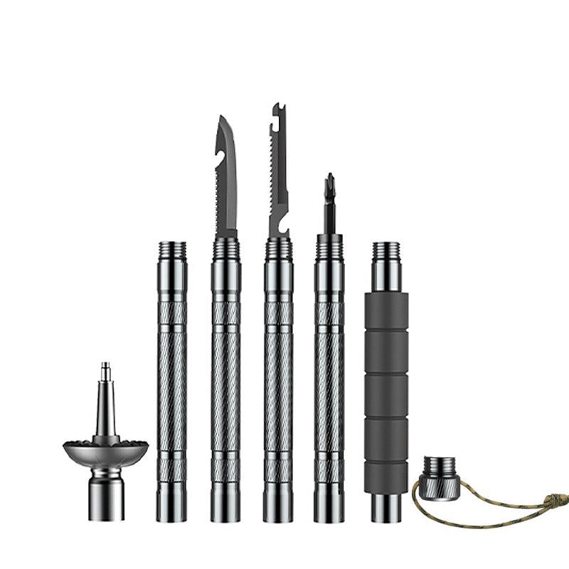 BowLift | Multifunctional collapsible hiking pole