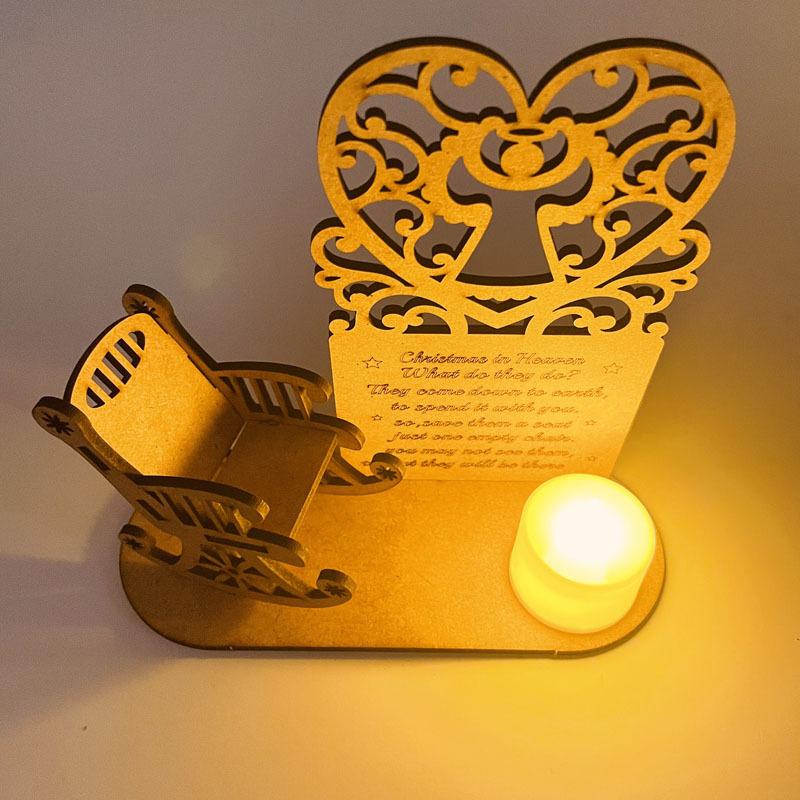 BowLift | Christmas Memorial Candles Ornament In Memory of Loved Ones