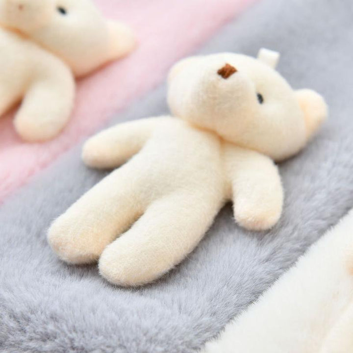 BowLift | Cute Bear Plush Bib for Adults and Children