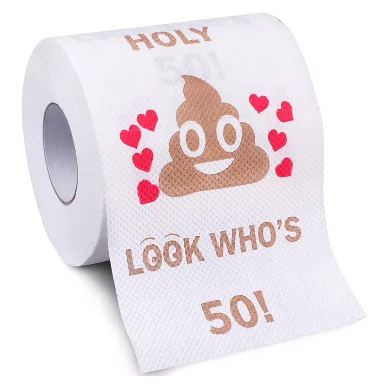 BowLift | Poop Happy Birthday Printed Roll Paper